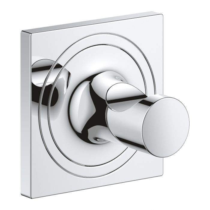 Haczyk na płaszcz kąpielowy GROHE Allure ukryte mocowanie metalowy 56 x 56 x 45 mm chrom | 40284001