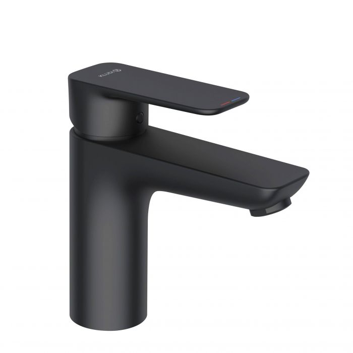 Bateria umywalkowa KLUDI PURE&STYLE XL 100 1-uchwytowa 1-otworowa czarna mat | 402923975
