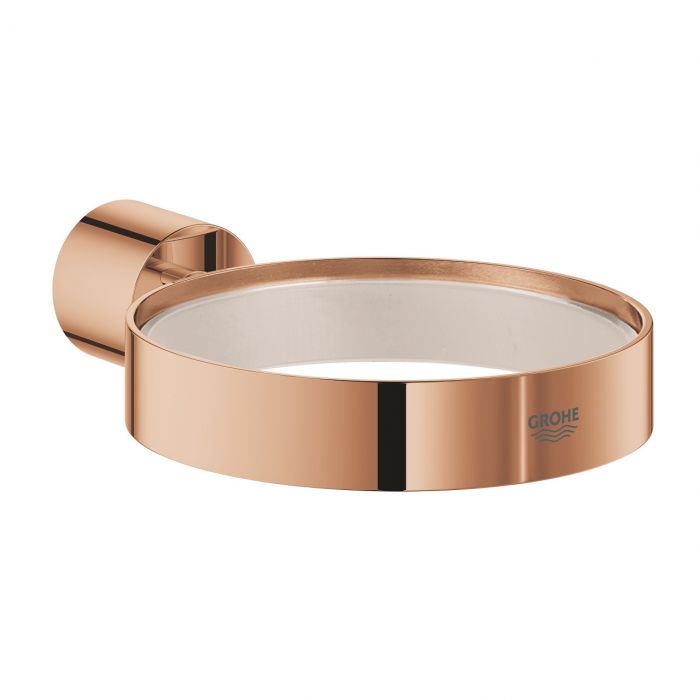 Uchwyt ścienny GROHE Atrio z ukrytym mocowaniem do dozownika na mydło Atrio (40 256 003) metalowy 156 x 35 mm warm sunset  | 40305DA3