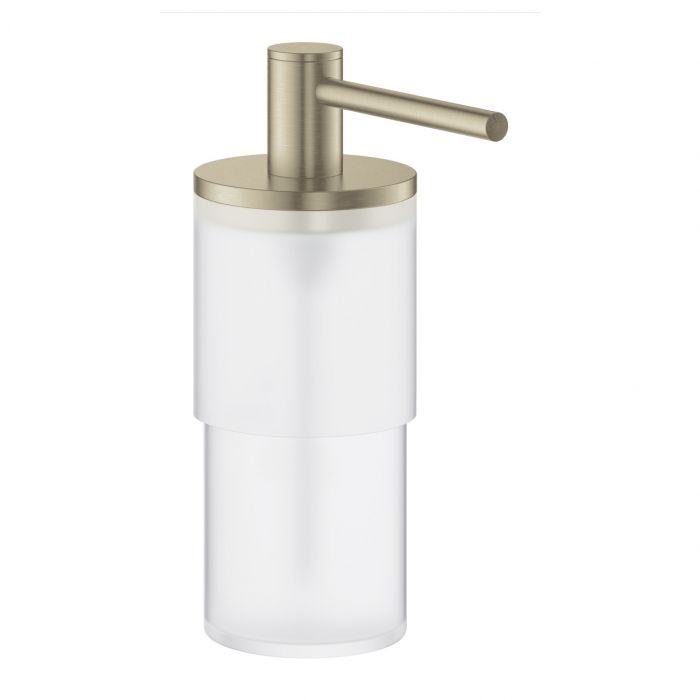 Dozownik mydła GROHE Atrio pasuje do uchwytu Atrio (40304) szklany brushed nickel | 40306EN3