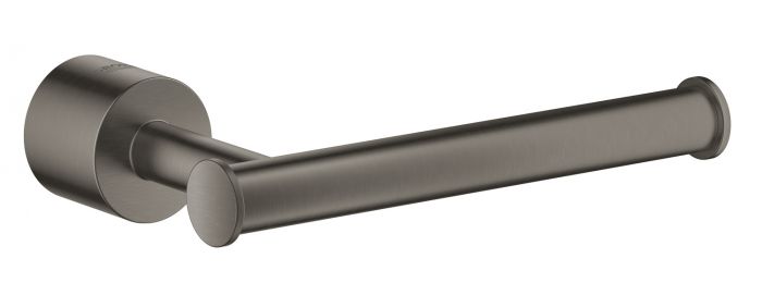 Uchwyt na papier bez pokrywy GROHE Atrio ukryte mocowania metalowy brushed hard graphite | 40313AL3