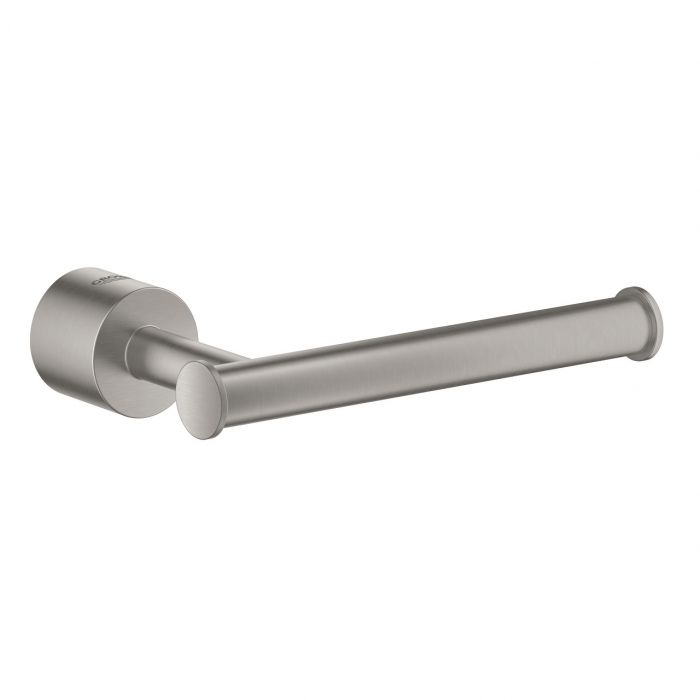 Uchwyt na papier bez pokrywy GROHE Atrio ukryte mocowania metalowy 151 x 90 mm stal nierdzewna | 40313DC3