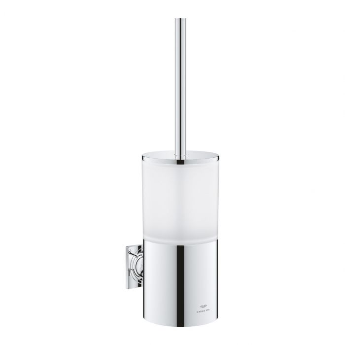 Szczotka WC ścienna GROHE Allure komplet, ukryte mocowanie d99, wysokość: 382 mm chrom | 40340001