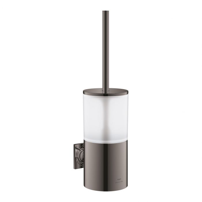 Szczotka WC ścienna GROHE Allure komplet, ukryte mocowanie d99, wysokość: 382 mm hard graphite  | 40340A01