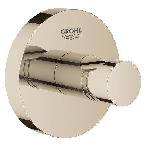 Haczyk na płaszcz kąpielowy GROHE Essentials ukryte mocowania metalowy polished nickel | 40364BE1