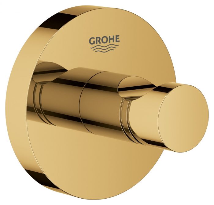 Haczyk na płaszcz kąpielowy GROHE Essentials ukryte mocowania metalowy cool sunrise | 40364GL1