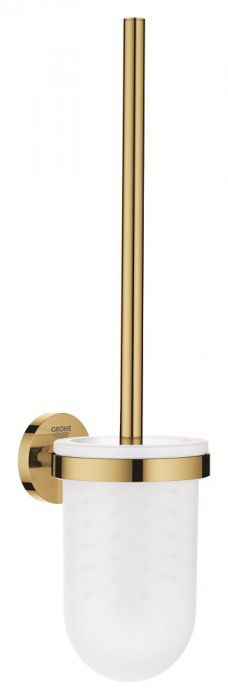 Szczotka toaletowa montaż ścienny GROHE Essentials ukryte mocowania szkło/ metal cool sunrise | 40374GL1