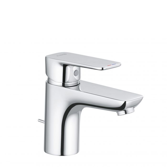 Bateria umywalkowa KLUDI PURE&STYLE 75 1-uchwytowa 1-otworowa mosiężna chrom  | 403820575