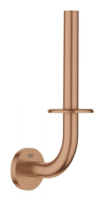 Uchwyt na zapasowy papier toaletowy ścienny GROHE Essentials metalowy brushed warm sunset | 40385DL1