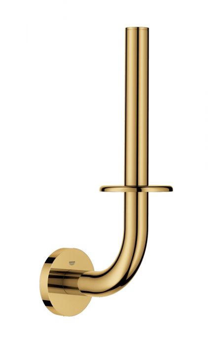 Uchwyt na zapasowy papier toaletowy ścienny GROHE Essentials metalowy cool sunrise | 40385GL1
