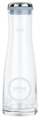 Karafka GROHE Blue z korkiem ze stali nierdzewnej szkło kryształowe 1000 ml | 40405000