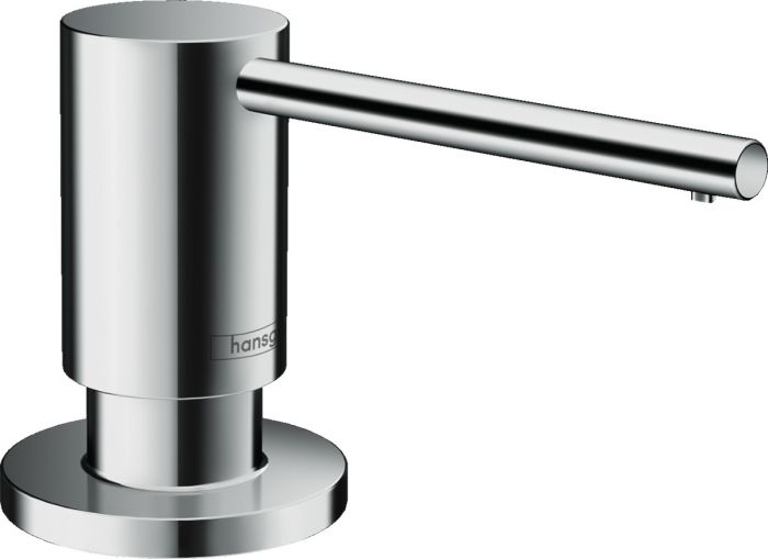 Dozownik mydła/płynu montaż nablatowy HANSGROHE metalowy pojemność 500 ml chrom | 40438000