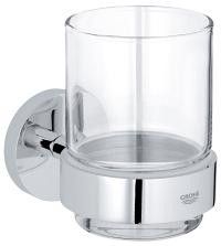 Szklanka GROHE Essentials z uchwytem chrom | 40447001