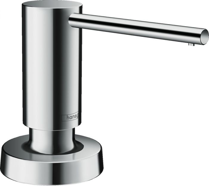 Dozownik mydła/płynu do naczyń montaż nablatowy HANSGROHE A51 metalowy chrom | 40448000