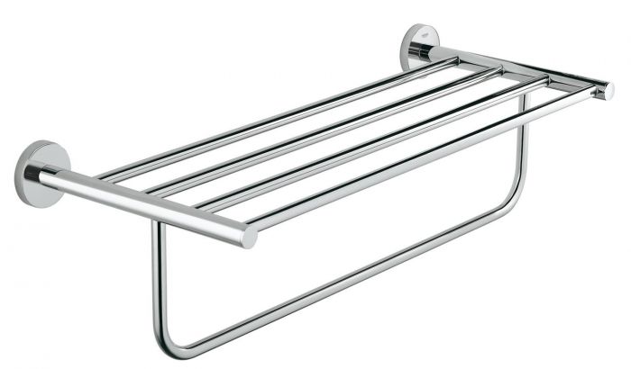 Półka na ręczniki z wieszakiem GROHE BauCosmopolitan 510 x 222 mm chrom | 40462001