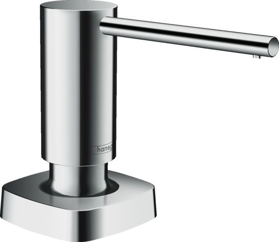 Dozownik mydła/płynu do naczyń montaż nablatowy HANSGROHE A71 metalowy pojemność 200 ml chrom  | 40468000