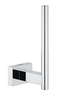 Uchwyt na zapasowy papier toaletowy GROHE Essentials Cube metalowy chrom  | 40623001