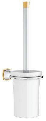Szczotka WC GROHE Grandera komplet chrom/złoty | 40632IG0