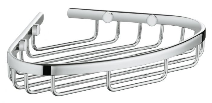 Koszyk na akcesoria narożny GROHE BauCosmopolitan głębokość 3,2 cm chrom | 40664001