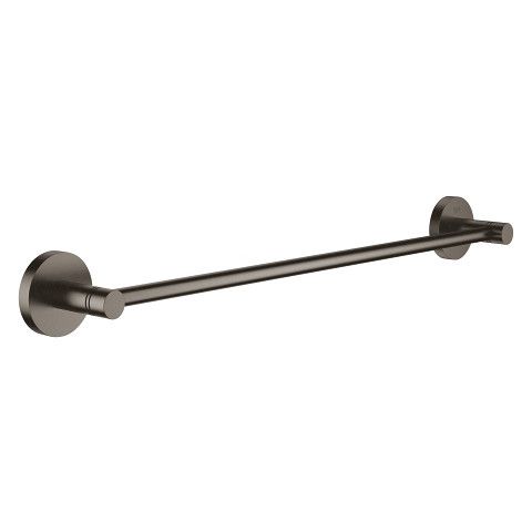 Wieszak na ręcznik GROHE Essentials metalowy rozstaw otworów 450 mm brushed hard graphite | 40688AL1