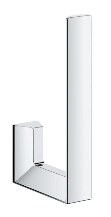 Uchwyt na papier zapasowy ścienny GROHE Selection Cube ukryte mocowania metal 120 x 63 mm chrom | 40784000