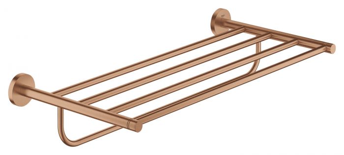 Półka na ręczniki GROHE Essentials metalowa długość 550 mm szerokość 270 mm brushed warm sunset | 40800DL1