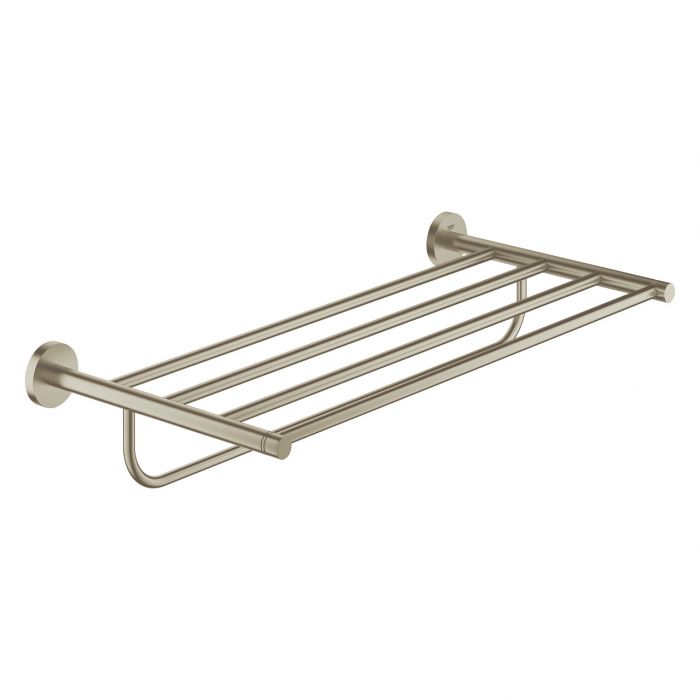 Półka na ręczniki GROHE Essentials z wieszakiem metalowa 270 x 550 mm brushed nickel | 40800EN1