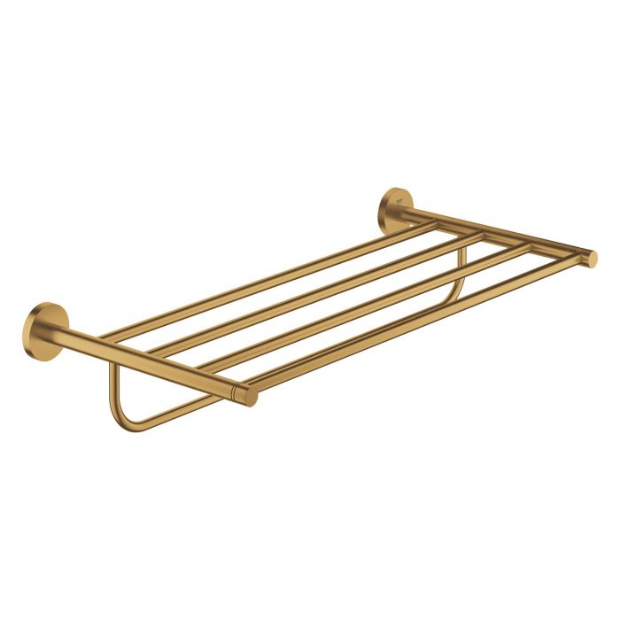 Półka na ręczniki GROHE Essentials metalowa długość 550 mm szerokość 270 mm brushed cool sunrise | 40800GN1