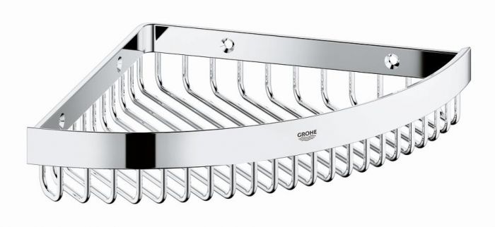 Półka narożna GROHE Selection Cube metal 200 x 200 mm chrom | 40809000