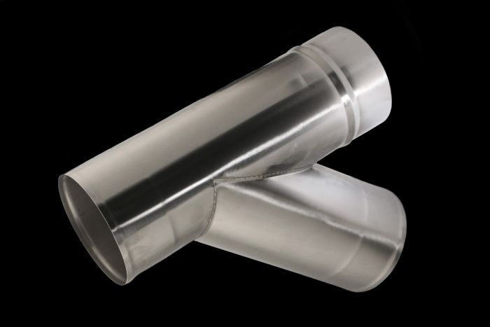 Trójnik 45° DN 120 KRZYSPOL system jednościenny SJ-0,8 | SJ08T45120
