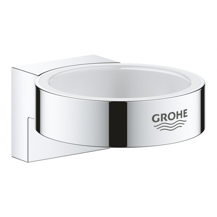 Uchwyt GROHE Selection do dozownika do mydła Selection 41028000 lub szklanki Selection 41029000 metalowy d56 chrom  | 41027000