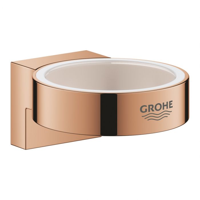 Uchwyt GROHE Selection do dozownika do mydła Selection 41028000 lub szklanki Selection 41029000 metalowy d56 warm sunset | 41027DA0