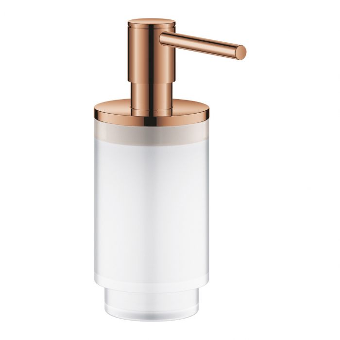 Dozownik do mydła w płynie GROHE Selection szklany 142 x 57 mm warm sunset | 41028DA0