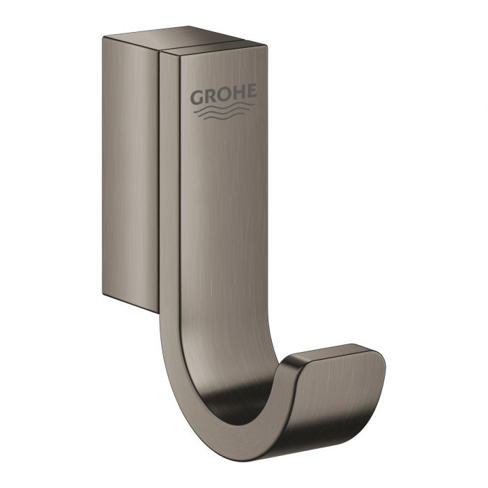 Wieszak na ręcznik GROHE Selection ukryte mocowanie metalowy 44 x 52 mm brushed hard graphite | 41039AL0