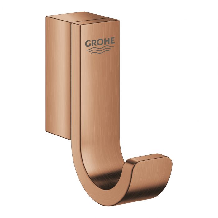 Wieszak na ręcznik GROHE Selection ukryte mocowanie metalowy 44 x 52 mm brushed warm sunset | 41039DL0