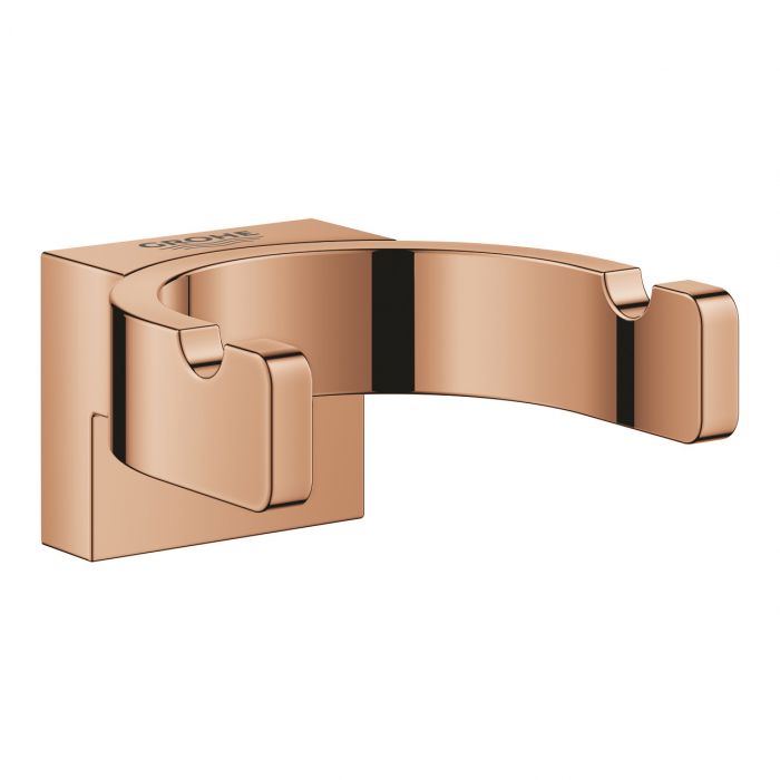 Wieszak podwójny GROHE Selection ukryte mocowanie metalowy 30 x 58 x 56 mm warm sunset | 41049DA0