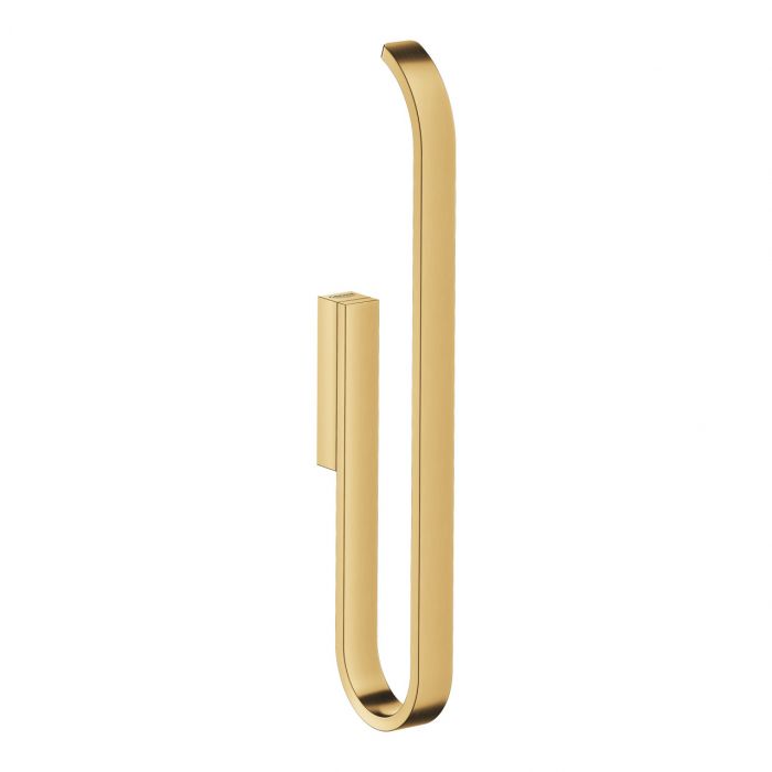 Uchwyt na zapasowy papier toaletowy ścienny na 2 rolki GROHE Selection ukryte mocowania metalowy 62 x 240 mm brushed cool sunrise | 41067GN0