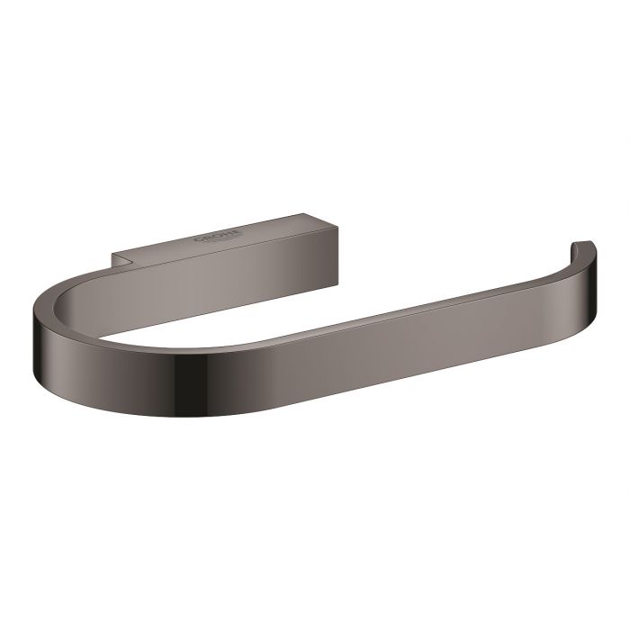 Uchwyt na papier ścienny GROHE Selection ukryte mocowania metalowy 153 x 85 mm hard graphite | 41068A00