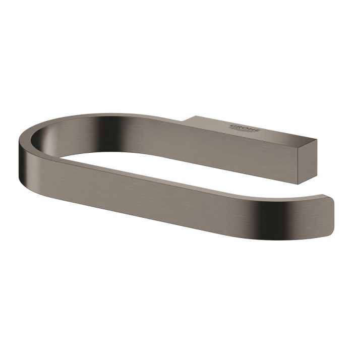 Uchwyt na papier GROHE Selection model ścienny, ukryte mocowania metal 153 x 85 mm brushed hard graphite | 41068AL0