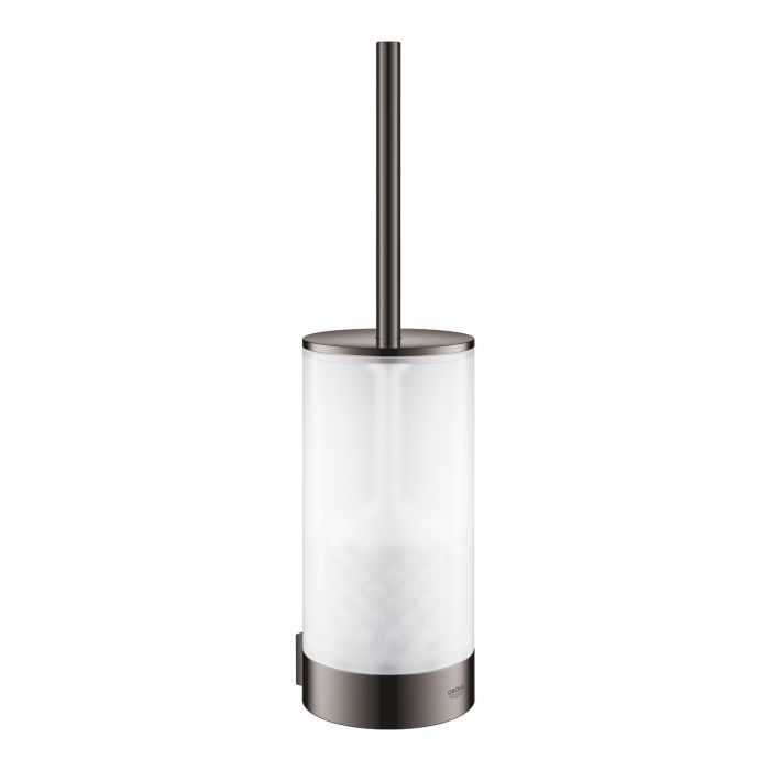 Szczotka WC ścienna GROHE Selection komplet hard graphite | 41076A00