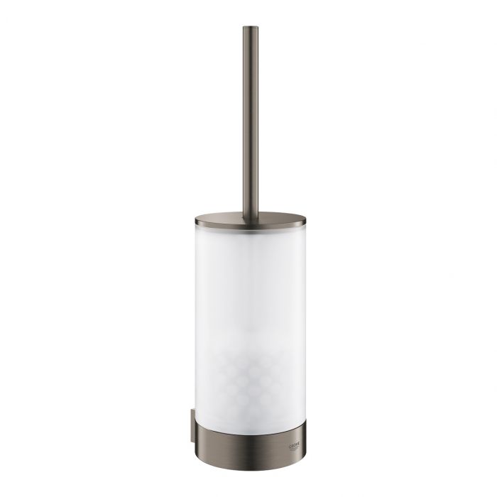 Szczotka WC ścienna GROHE Selection komplet brushed hard graphite  | 41076AL0