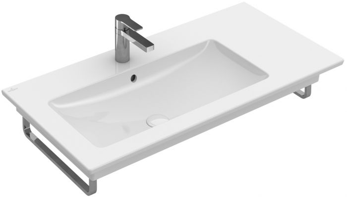 Umywalka VILLEROY & BOCH Venticello meblowa bez otworu z przelewem 1000 x 500 x 120 mm weiss alpin | 4134L101