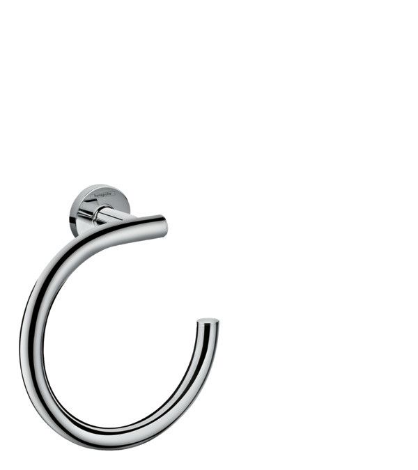 Wieszak na ręcznik ścienny HANSGROHE Logis Universal mosiężny 189 x 180 mm chrom | 41724000