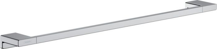 Wieszak na ręcznik kąpielowy ścienny HANSGROHE AddStoris z krytym mocowaniem metalowy 648 x 70 mm, rozstaw otworów: 626 mm chrom z materiałem montażowym | 41747000