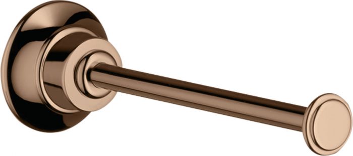 Uchwyt na zapasowy papier toaletowy HANSGROHE Axor Montreux metalowy czerwone złoto polerowane | 42028300