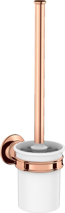 Pojemnik HANSGROHE Axor Montreux ze szczotką WC metalowy czerwone złoto polerowane | 42035300
