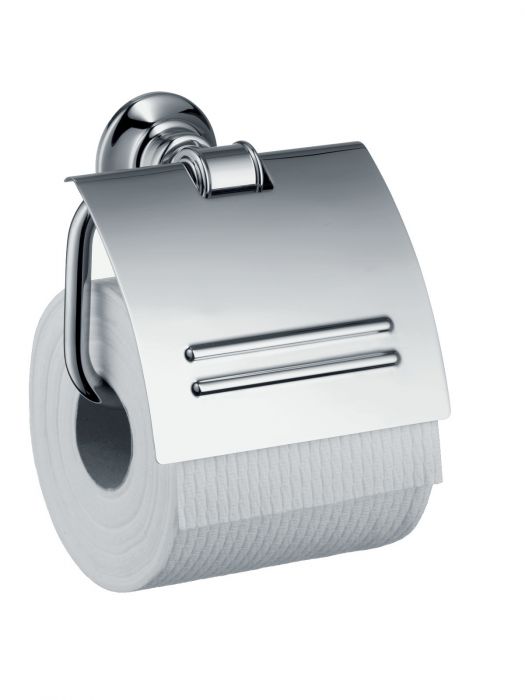 Uchwyt na papier toaletowy HANSGROHE Axor Montreux metalowy nikiel szczotkowany | 42036820