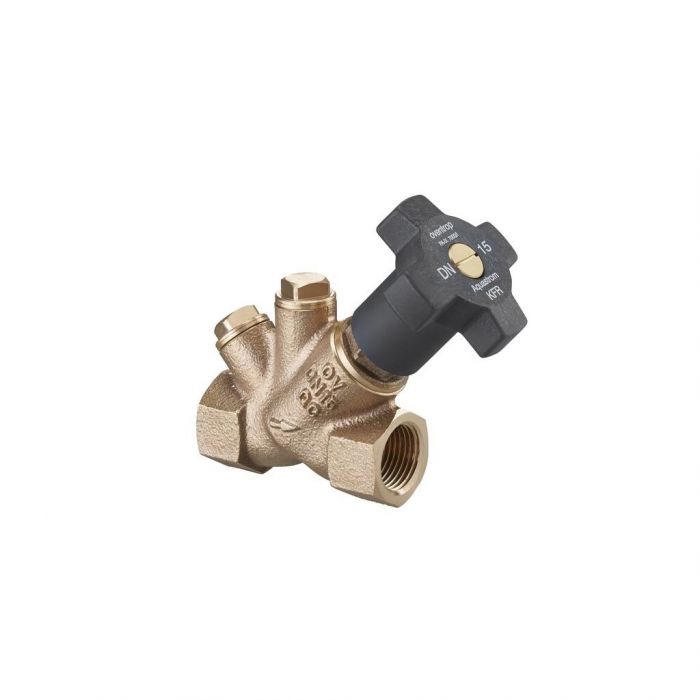 Zawór odcinająco-zwrotny bez kurka opróżniającego Aquastorm DN 25 Rp 1" x Rp 1"