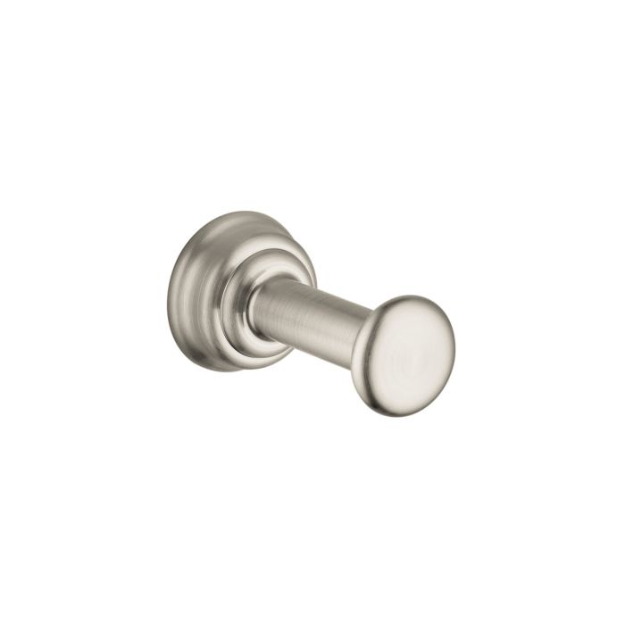 Haczyk pojedynczy HANSGROHE Axor Montreux metalowy nikiel szczotkowany | 42137820