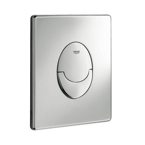 Płytka WC GROHE Skate Air uruchamiająca do pneumatycznych zaworów spłukujących z 2 wężykami (42253 oraz 42774) chrom | 42304000